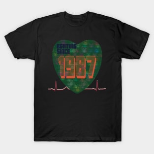 1987 - Beating Since (drum overlay) T-Shirt